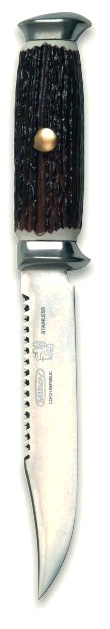 Lovecký  nůž Mikov VENADO 376-NH-1/Z s pilkou na hřbetu