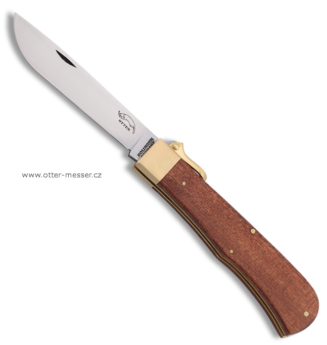 Kapesní nůž OTTER 05 Sapeli nerezová čepel 1.4034 (005)