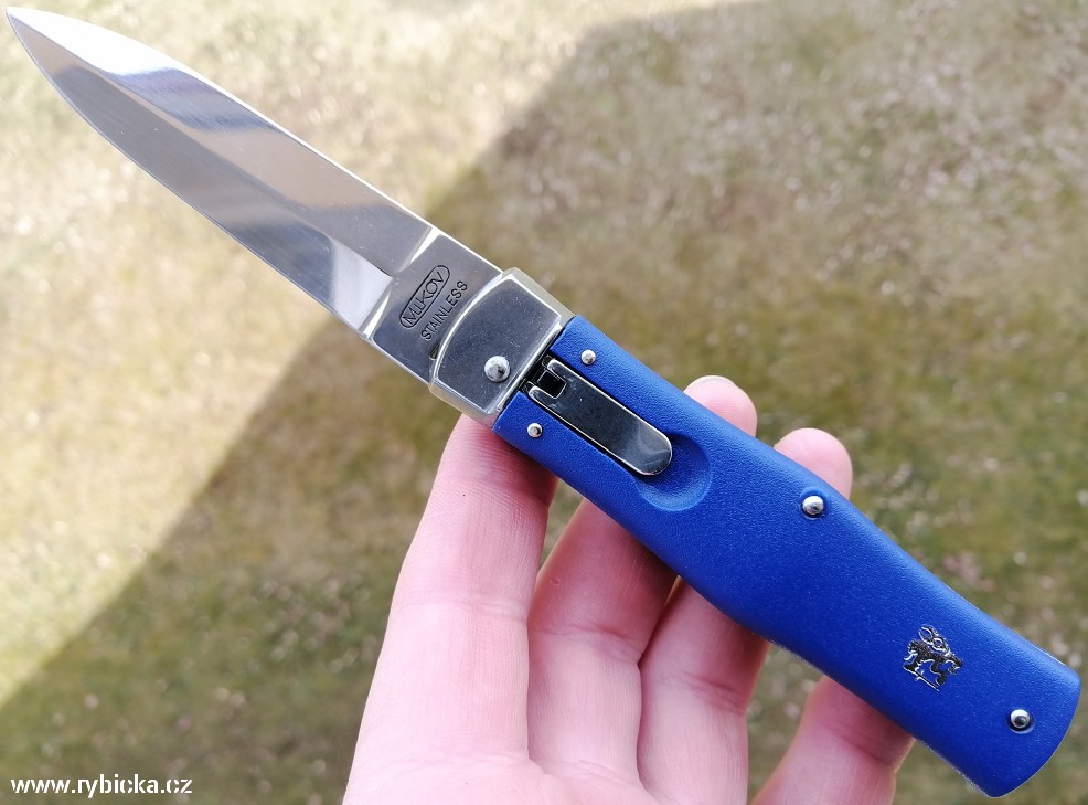 Vyhazovací nůž Mikov PREDATOR 241-NH-1/KP 420 modrý