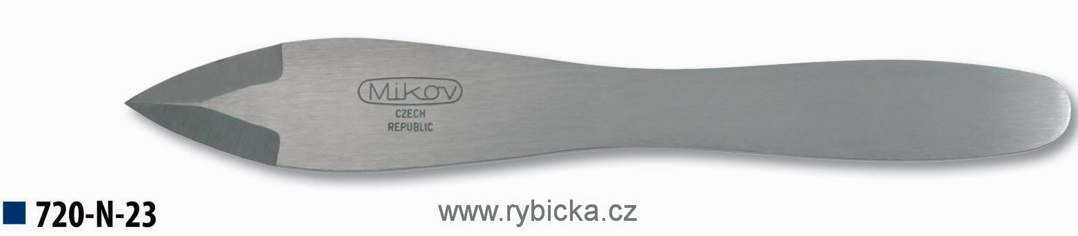 Házecí nůž Mikov HIT O 720-N-23 oblý tvar