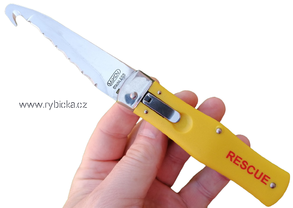 Vyhazovací nůž Mikov 246-NH-1 RESCUE KLIP