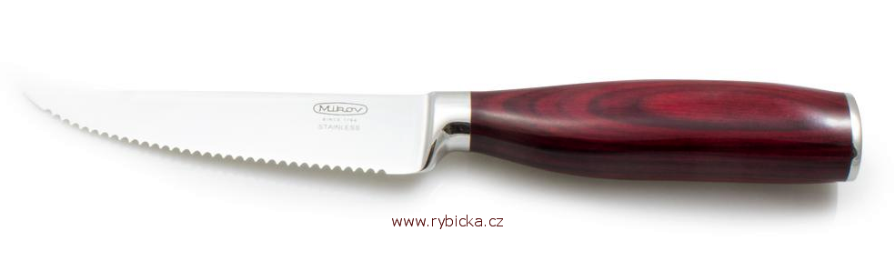 Nůž MIKOV 408-ND-11 Z/RUBY STEAKOVÝ
