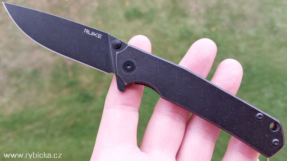 Zavírací nůž RUIKE P801SB černá Stonewashed varianta