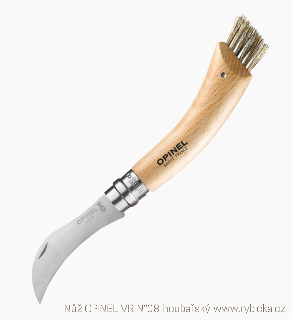 Nůž OPINEL VR N°08 houbařský se štětečkem