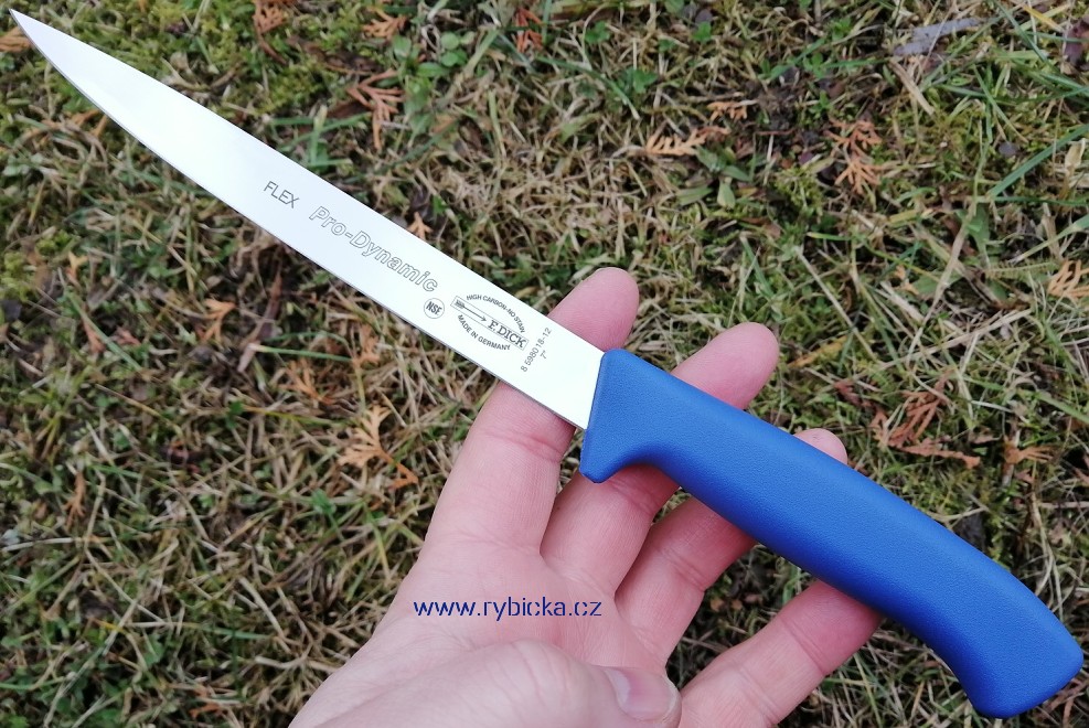 Filetovací nůž DICK FLEX PRO-DYNAMIC modrý 18 cm