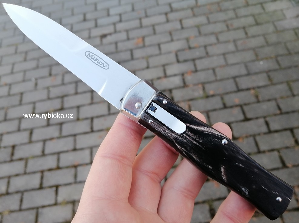 Vyhazovací nůž Mikov 241-BR-1/KP BÖHLER N690 zakázkový