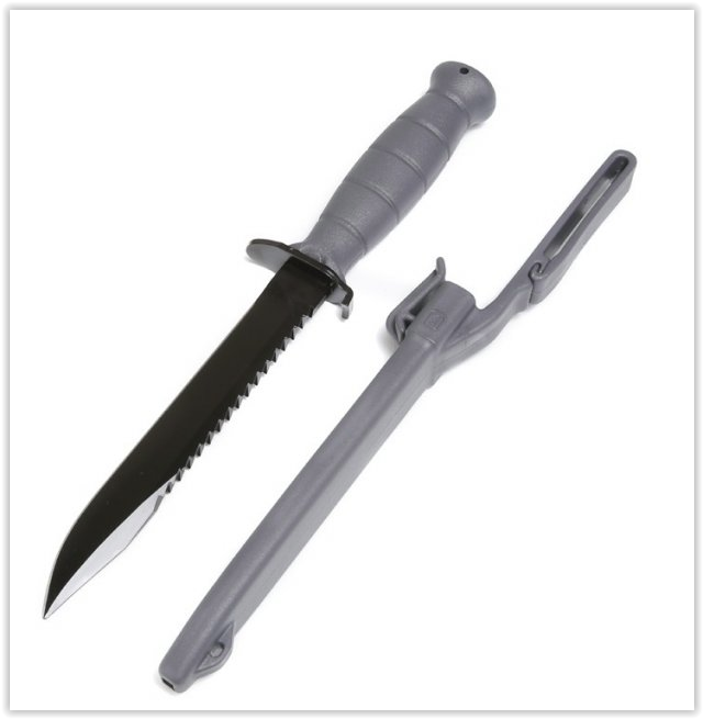 Nůž GLOCK FM 81 šedý s pilkou GLOCK Survival knife FM 81