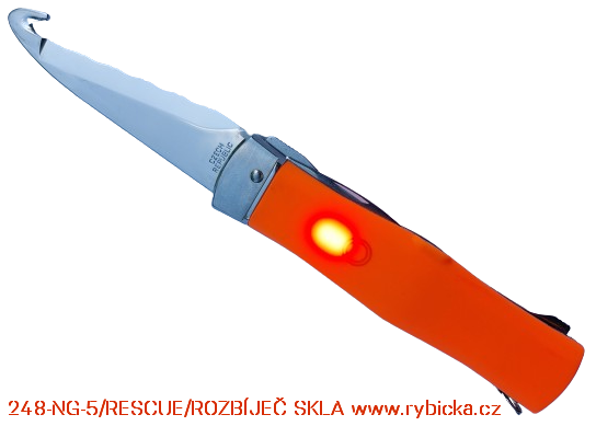 Nůž MIKOV záchranářský 248-NG-5/RESCUE/ROZBÍJEČ SKLA