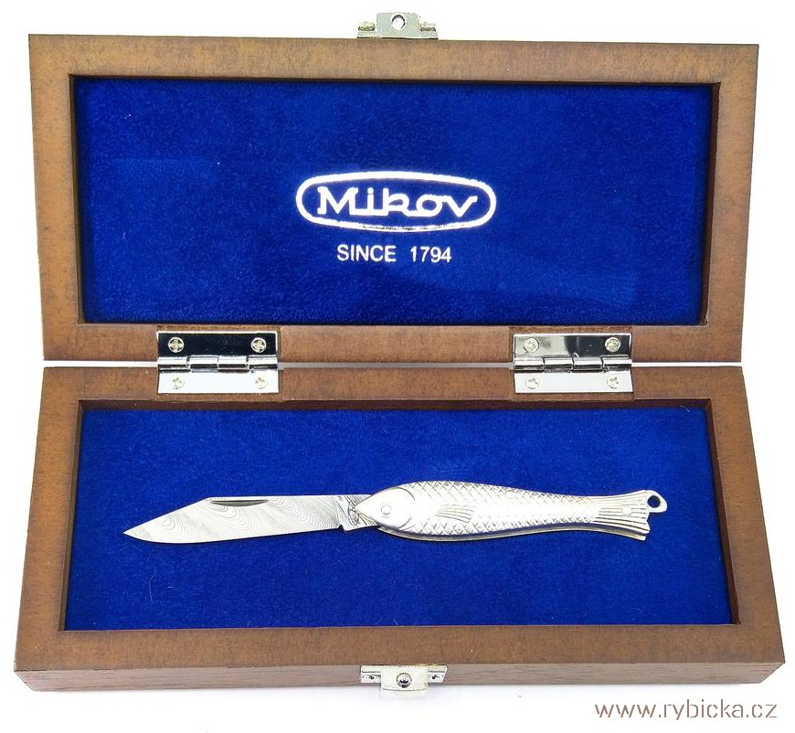 Dřevěná dárková krabička K130 pro nožík Rybička