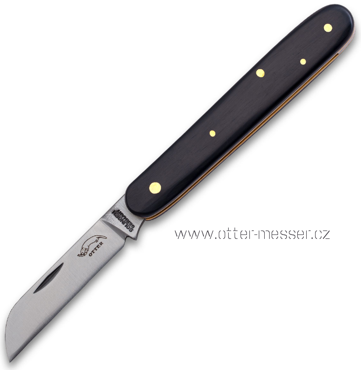 Roubovací nůž 121 Otter Messer Solingen černý
