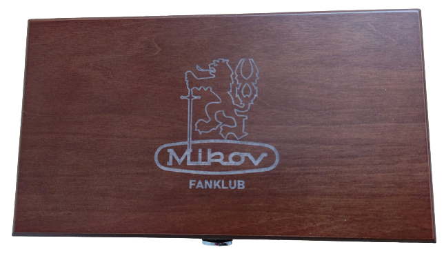 DDK 1 dřevěná dárková krabička Mikov Predator/MOTIV FANKLUB MIKOV