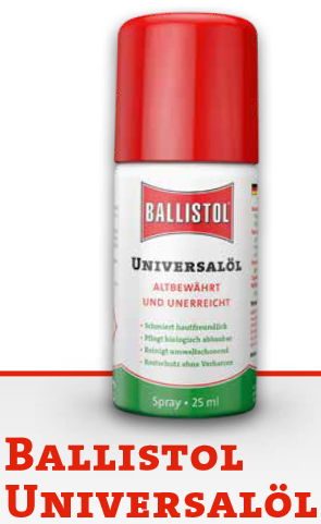 BALLISTOL univerzální olej sprej 25 ml testovací balení